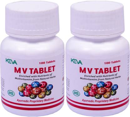KEVA MULTIVITAMIN TABLETS (100 TABLETS) : Maintains body’s energy level