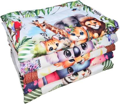 Royalty Retail And Export Godadi Set,Godari, Baby Bed, Cradle Bed, Baby Sleeping Mattress (Multicolor) Cotton Soft Baby Sleeping Mattress Pack Of 5 Set Design vary from Image