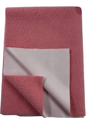 CM Enterprise Waterproof Bed Protector Dry Sheets Small 50*70 cm salmon rose FLESS FABRIC FABRIC