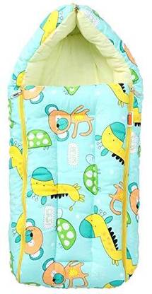 Aditya Kids Wear 2IN1 Baby Sleeping And Carry Bag 0-3 Months Cotton Convertible Crib