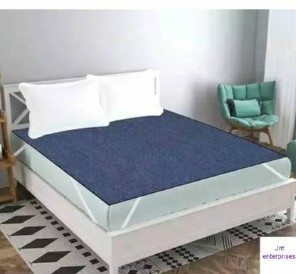 STYLZI Bed matters protector-031-(72X75) Pvc solid