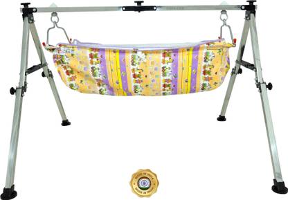 Super Ajanta Nri Foldebale Born Baby Sleep Swing Cradle Crib Cartoon