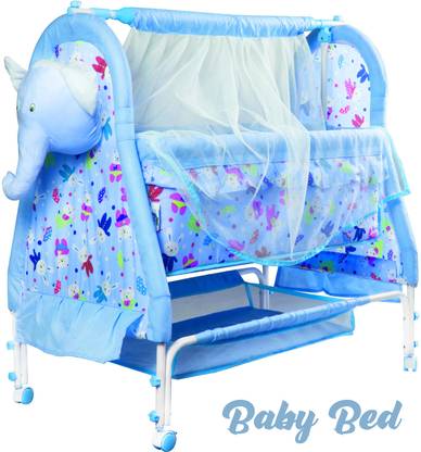 Pandaoriginals JUMBO CRADLE Premium quality Baby Bed with Strong frame and Soft Cushioning Standard crib