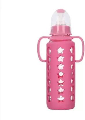 La Bella Baby Bottle with Premium Silicone Warmer Cover & Ultrasoft Flow Control Nipple - 250 ml