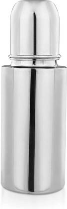 KRISHN COLLECTION MILK Feeding, Baby Milk Steel Bottle SS-09 (250Ml) - 250 ml