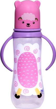 Royal Baby BABY Feeding bottle 8OZ (250ML)BOOT/ROUND WITH NIPPLE MHEE CAP AND HANDLE - 250 ml
