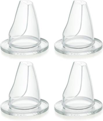 Pappa Premium Silicone Sippy Sipper Spout Nipple, Ergonomic Shape, Sturdy Base Medium Flow Nipple