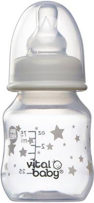 Vital Baby NURTURE perfectly simple Feeding Bottle 60ml - 0 Months+ - 60 ml