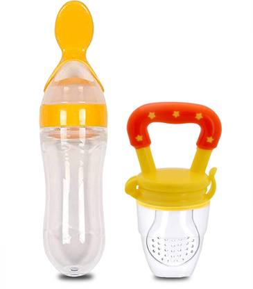 KIdbea Baby Food Feeding Spoon Ultra Soft Food Grade Silicone - 250 ml