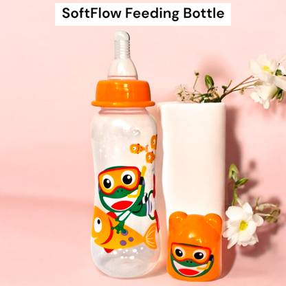 CHIKICHOO Gentle Sip Baby Bottle – Safe, Soft, Anti-Colic, BPA-Free - 250 ml