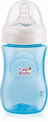 Beebaby Ease Wide Neck Anti Colic Baby Milk Colour Feeding Bottle for Infants. - 300 ml