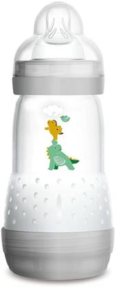 Mam Easy Start Anti-Colic Bottle, 9 Ounce (1-Count), Baby Essentials, Medium Flow - 266 ml
