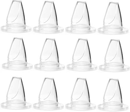 Pappa All Regular Neck Feeding Bottles Silicone Sipper Nipples (Pack 0f 12) - 120 ml