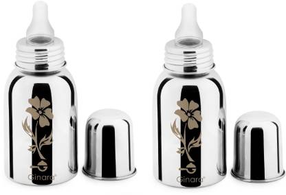 Ginara Stainless Steel Baby Feeding Bottle, BPA Free-600ML - 600 ml
