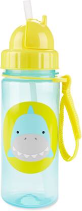 SKIP HOP Straw Bottle Shark - 385 ml