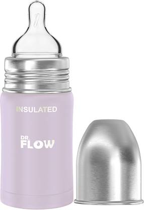 DR.Flow BasicsOmega Insulated Thermosteel Baby Feeding Bottle DF9020 - 180 ml