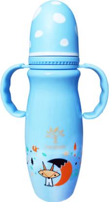 मिनीत्री Feeding Bottle for 6 Months Baby REGULAR Neck with Handle - 270 ml
