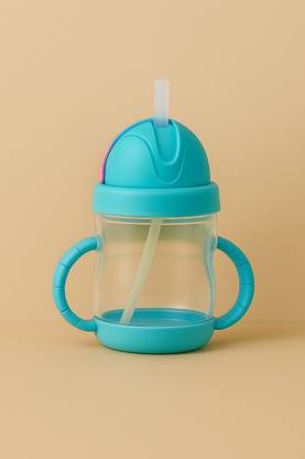 Profecto Blue Dual Handle Baby Feeding Bottle For Kid - 300 ml