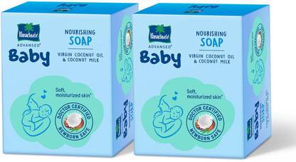 Parachute Advansed Baby Nourishing Soap for Newborn Babies, Doctor Certified, Prevents Dryness