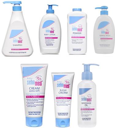 Sebamed Baby care products|Ph 5.5|Clinically tested (combo)