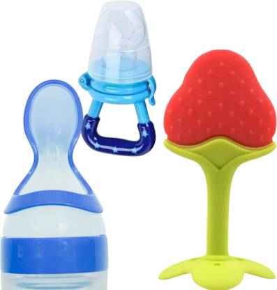 Babylib 100%BPA FREE Silicon Fruitfeeder/Spoonfeeder/Teether