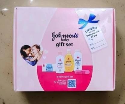 JOHNSON'S BABY Baby Gift Pack Of ( pink )