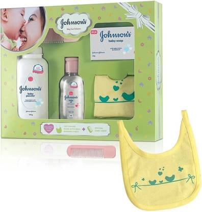 JOHNSON'S BABY Baby Care Collection Baby Gift Set (5 Piece)