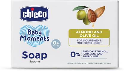Chicco बेबी बाथ सोप Buy3Get1 फ्री, फेनॉक्सीइथेनॉल एंड पैराबेन फ्री 0M+