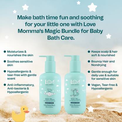 LOVE MOMMA Baby Shampoo And