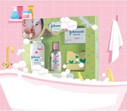 JOHNSON'S Baby Care Combo pack 5-pieces gift set