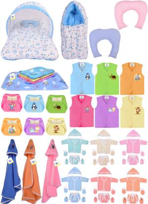 HOUSE OF COMMON New Born Baby Boys & Baby Bedding & Clothing Gift set Combo Pack