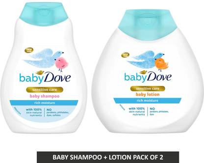 baby Dove Rich Moisture Shampoo and Lotion 400ML