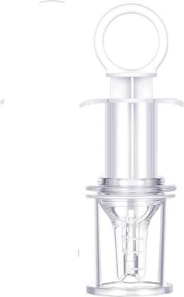 Baby Shopiieee Baby Oral Feeding Syringe for Liquid Feeding Baby Oral Feeder with Pacifier Head Suitable for Infants Newborns, 1pc