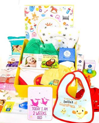 The Baby First Box Newborn Baby Essential Kit - 21 Items(Winter Kit for 0-3 Months)
