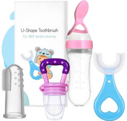 Millionminds NewBorn Baby Health Care Feeding & Grooming Combo Kit Set of 4