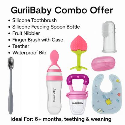 RiRiRu KiddoToys 6-in-1 Baby Combo Set