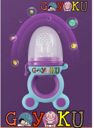 Goyoku Baby Silicone Fruit Nibbler BPA Free New Design Pack of 1