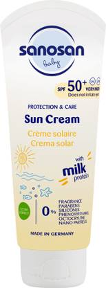 Sanosan Sunscreen - SPF 50+ PA+ BABY SUN CREAM SPF 50+