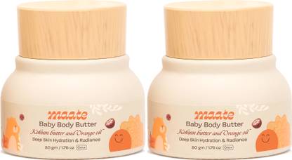 MAATE Baby Body Butter for Soft Skin | Enriched with Kokum Butter & Saffron Oil