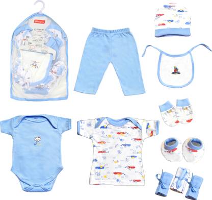 VParents Honey Punch New born Baby Gift set (Pack of 10 )