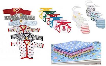 Fareto 24 in 1 New Born Baby Complete Daily Items Combo(0-3 Months)