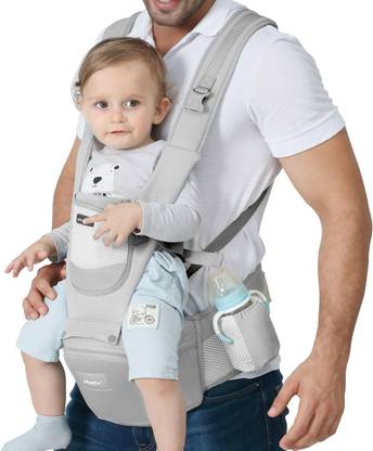 Cherilo Hip Seat Baby Carrier, 4 Carry Positions, for 0-3 Years, Adjustable, Up to 15 kg Baby Carrier