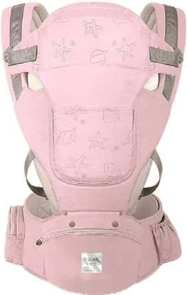 POLKA TOTS 6 in 1 Ergonomic Kangaroo Waist Belt with Detachable Hip Seat Baby Carrier