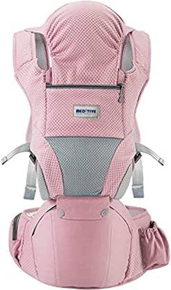 MEDITIVE Baby Carrier with Detachable Hip Seat, Ergonomically Designed (0-36 Months) Baby Carrier