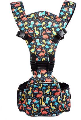 MY GIRAFFE Hippy Snug- 2-In-1 Hip Seat Baby Carrier with Detachable Top Part Baby Carrier