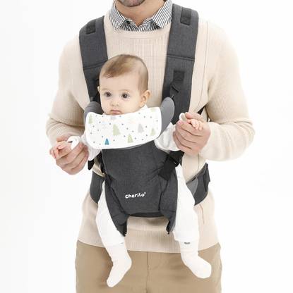 Cherilo Baby Carrier with 4 Carry Positions for 0-3 Years, Infant to Toddler, Up to 15kg Baby Carrier