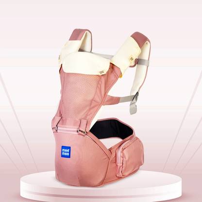 MeeMee Elegant & Adjustable Head Support with Safety Buckle for 4 to 36 Months Toddlers Baby Carrier