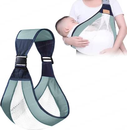Pseudo Baby Sling Carrier Newborn to Toddler, Adjustable Mesh Breathable Carrier Baby Carrier