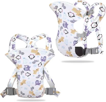 Bembika Baby Carrier Newborn to Toddler with Multiple Positions Infant Carrier - Penguin Baby Carrier