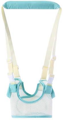 SYGA Handheld Baby Walker with Harness,Stand Up and Learn Walking,(Vest Style Blue) Baby Carrier